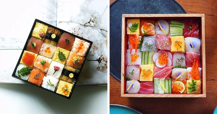 Mozaiki z sushi – najnowszy trend japońskiej kuchni, który podbija świat.
