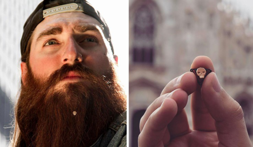 Pierwsza na świecie kolekcja biżuterii specjalnie dla… mężczyzn z brodą!