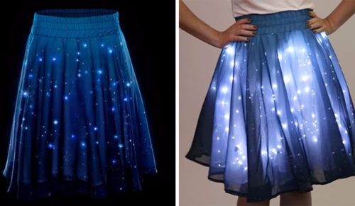 Ta spódniczka sprawi, że będziesz świecić jak gwiazda – dosłownie!