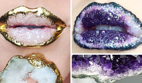 „Kryształowe usta” to najnowszy trend w makijażu. Podoba Wam się?