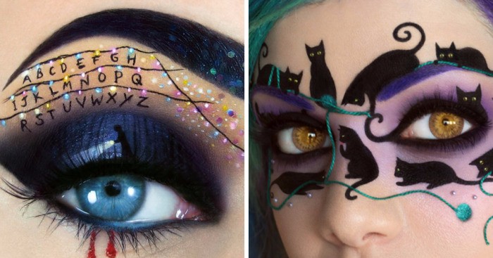 13 najbardziej efektownych pomysłów na halloweenowy makijaż, jakie kiedykolwiek widziałaś.