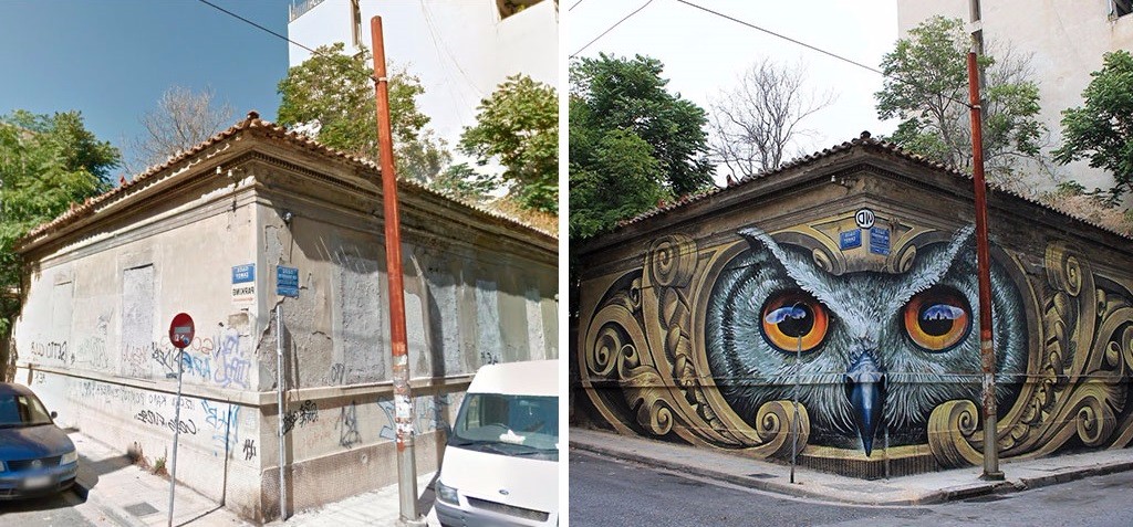 10 niesamowitych murali, które całkiem odmieniły swoje architektoniczne otoczenie.