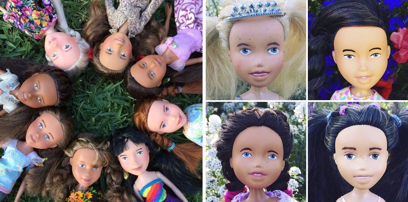Doskonale nieidealne – firmowe lalki przemienione na podobieństwo prawdziwych dziewczynek.