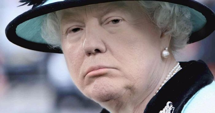 Królowa Trump – niesamowity popis umiejętności obsługi Photoshopa, który rozbawił cały świat!