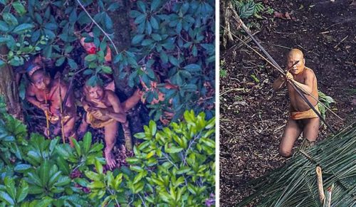 Unikatowe zdjęcia amazońskiego plemienia nieświadomego istnienia współczesnej cywilizacji.