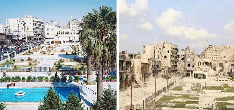 10 poruszających fotografii ukazujących zniszczenia Aleppo wywołane przez wojnę w Syrii.