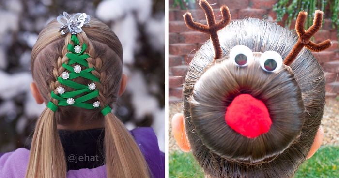 15 najbardziej kreatywnych świątecznych fryzur, jakie widział Internet.