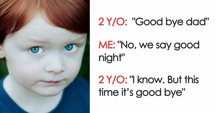 10 najbardziej przerażających zdań wypowiedzianych przez małe dzieci.