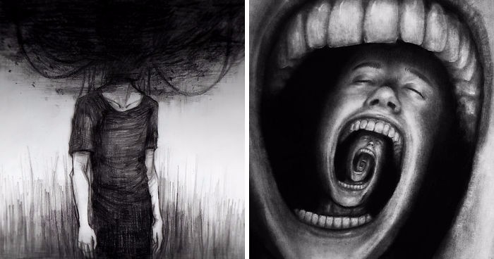 12 dzieł artystów, którzy zwizualizowali emocje towarzyszące ludziom pogrążonym w depresji.