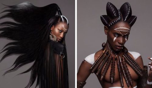 British Hair Awards 2016 – nagrodzono fenomenalną kolekcję fryzjerki zafascynowanej kulturą Afryki.