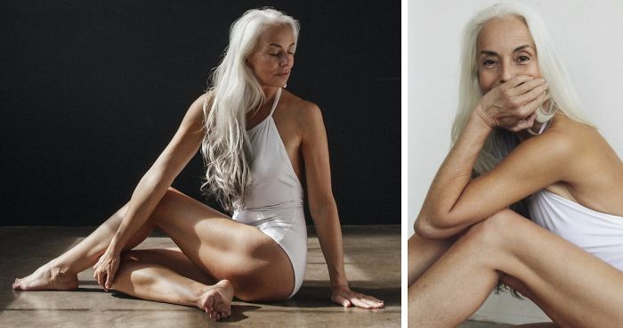 61-letnia modelka reklamuje stroje kąpielowe i dzieli się sekretem swojego piękna.