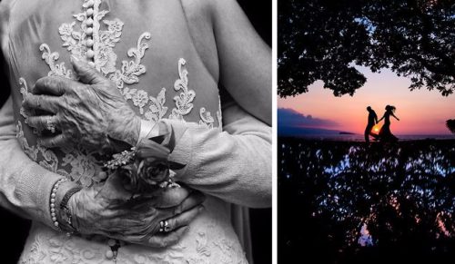 15 najpiękniejszych fotografii ślubnych 2016 roku.