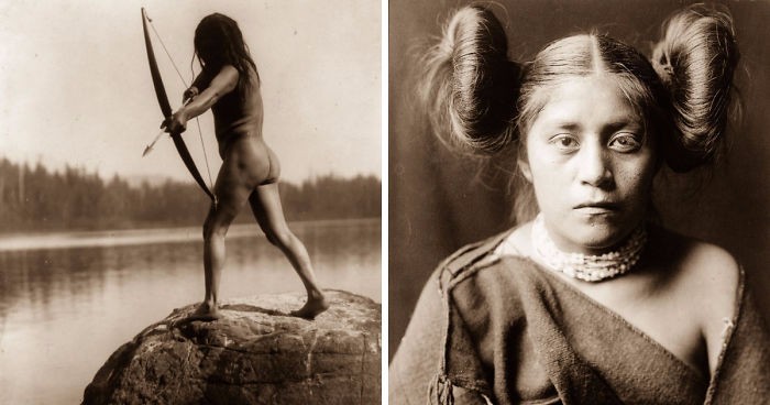 Unikatowe fotografie rdzennej ludności Ameryki Północnej sprzed ponad 100 lat.