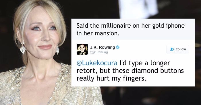 10 sytuacji, w których J. K. Rowling bezlitośnie zmiażdżyła swoich antyfanów na Twitterze.