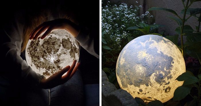 Lampy stworzone na kształt Księżyca i planet Układu Słonecznego – galaktyczny wystrój marzeń!