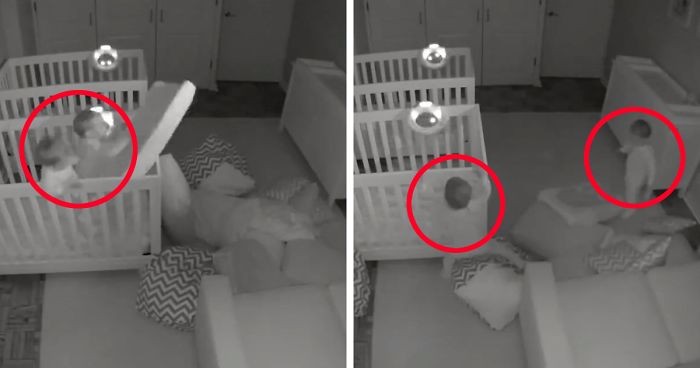 Rodzice 2-letnich bliźniaków nie mogli uwierzyć, co dzieje się w nocy w pokoju ich maluchów!