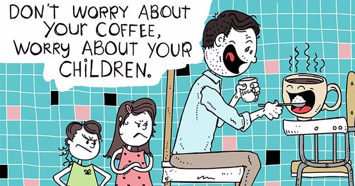 Kreatywny tata tworzy urocze ilustracje na bazie najlepszych powiedzonek swojej 5-letniej córeczki.