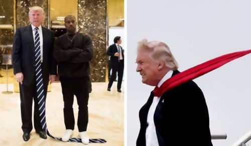 Mistrzowie Photoshopa wzięli na warsztat zbyt długi krawat Donalda Trumpa. Oto efekty!