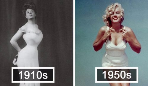 Tak zmieniał się kanon kobiecego piękna w ciągu ostatnich 100 lat.