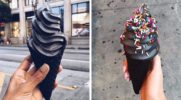 Mroczne lody włoskie – klimatyczny smakołyk, który pokochają wszyscy miłośnicy czerni!