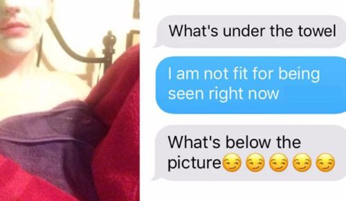 Poprosił nastolatkę o nagie zdjęcia. Nie spodziewał się z jej strony równie pomysłowej odpowiedzi!