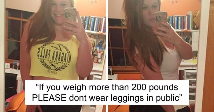 Czego nie powinna nosić kobieta ważąca ponad 90 kg? Ta dziewczyna wie to najlepiej!