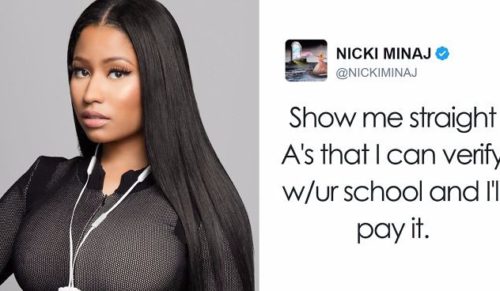 Nicki Minaj zaoferowała pilnym studentom opłacenie czesnego – oto reakcja jej fanów!