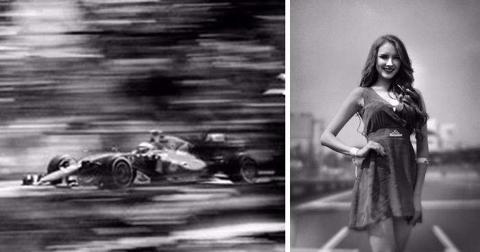 Amerykański artysta sfotografował zawody Formuły 1 przy użyciu 104-letniego aparatu – oto efekt!