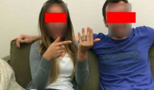 Postanowili opublikować na Facebooku swoje zaręczynowe zdjęcie – szybko pożałowali tej decyzji.