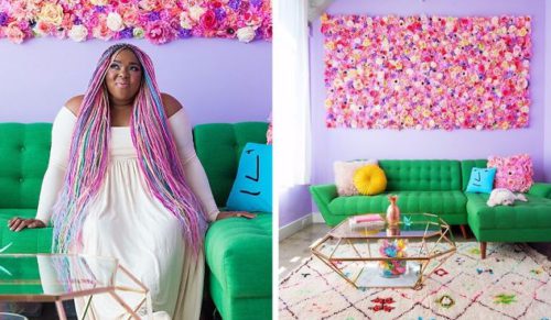 Kreatywna Kalifornijka przemieniła swój apartament w najbardziej kolorowe miejsce na świecie!