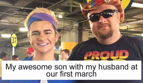 10 kochających rodziców, którzy wspierają swoje dzieci podczas miesiąca dumy środowiska LGBT.