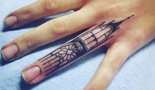 15 architektonicznych tatuaży, które zachwycą Cię swoim eleganckim designem.