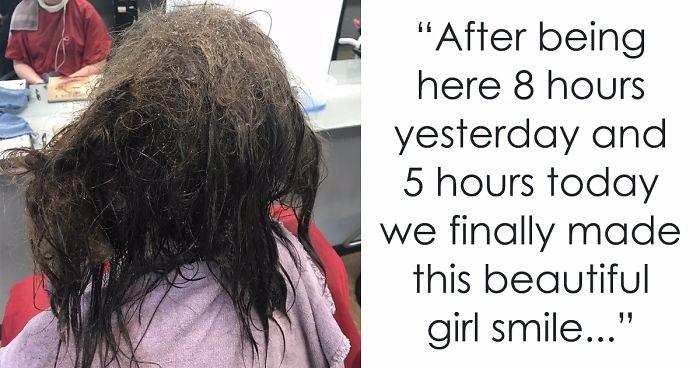 Fryzjerka odmówiła ogolenia głowy 16-latki pogrążonej w depresji. Spędziła 13 godzin, ratując jej włosy!