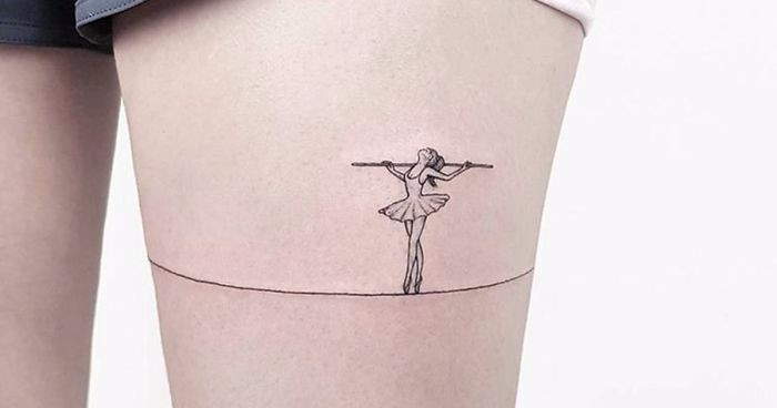 15 skromnych tatuaży, których zapragnie na swojej skórze każdy miłośnik minimalizmu.