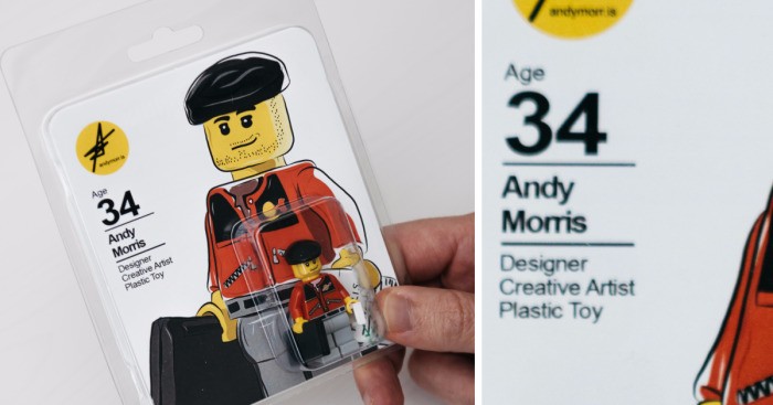 Pomysłowy designer stworzył CV w formie opakowania figurki LEGO, by skutecznie wyróżnić się w tłumie.