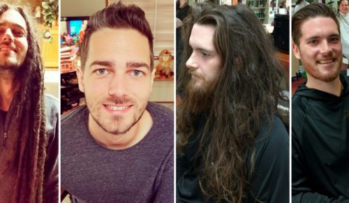 10 zdjęć, które dowodzą, że wizyta u dobrego fryzjera potrafi odmienić mężczyznę nie do poznania.