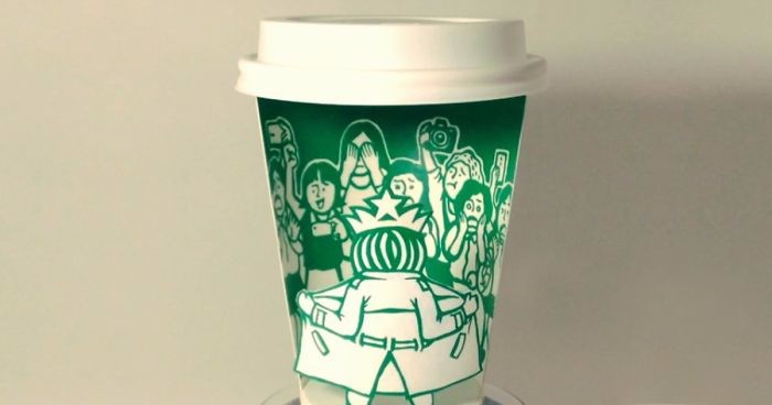 Sekretne życie syrenki Starbucksa oczami kreatywnego kawosza z Korei Południowej.