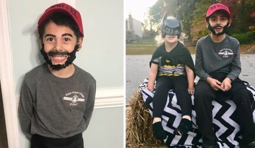 Halloweenowy kostium chłopca zaskoczył nie tylko jego rodziców – pokochał go cały świat!