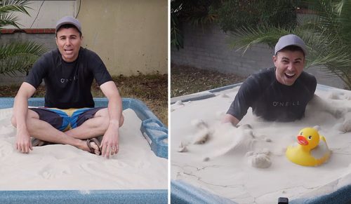 Były inżynier NASA opracował recepturę płynnego piasku – to nie magia, ale czysta nauka!