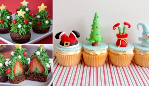 15 najbardziej kreatywnych pomysłów na bożonarodzeniowe babeczki i muffiny.