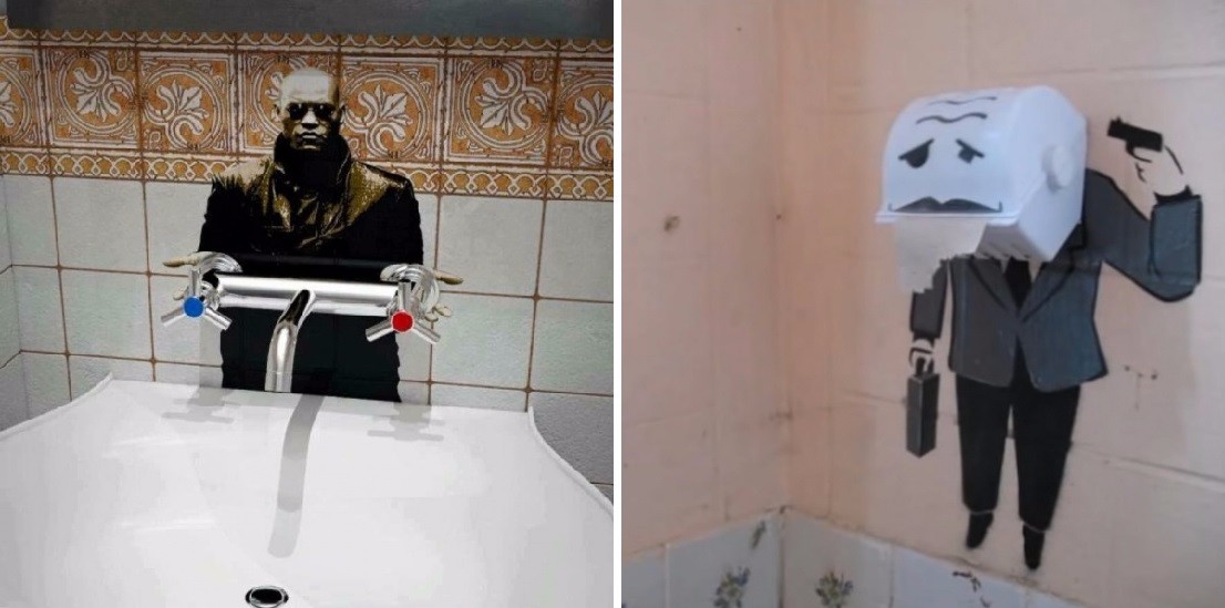 15 kreatywnych przykładów wandalizmu, odnalezionych w publicznych toaletach.