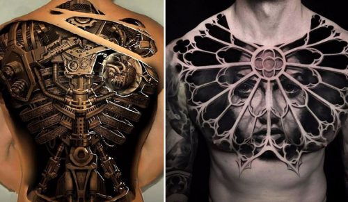 12 trójwymiarowych tatuaży, które przerosły oczekiwania swoich twórców.