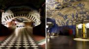 Metro sztokholmskie – system skalnych tuneli, który zwiedzisz chętniej niż niejedno muzeum.