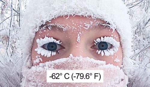 Termometry w najmroźniejszej wiosce świata wskazały -62°C – oto najnowsze zdjęcia z Jakucji!
