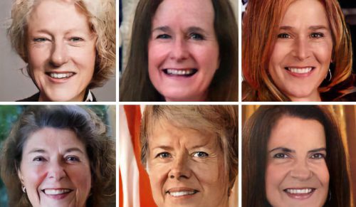 Ktoś użył aplikacji zamiany twarzy do stworzenia damskich wersji prezydentów USA.