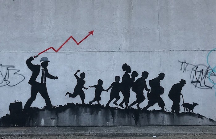 Banksy powrócił! Najnowsze graffiti w Nowym Jorku!