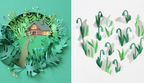 Artystka tworzy setki roślin, budując papierowy świat!