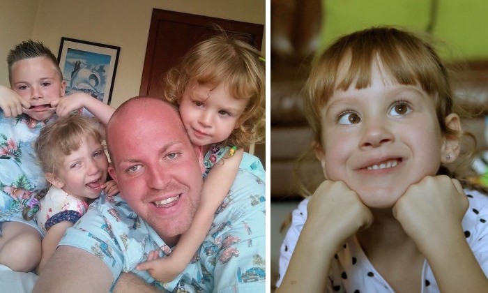 Samotny mężczyzna zyskał tytuł „super taty” po tym jak adoptował czwórkę niepełnosprawnych dzieci!
