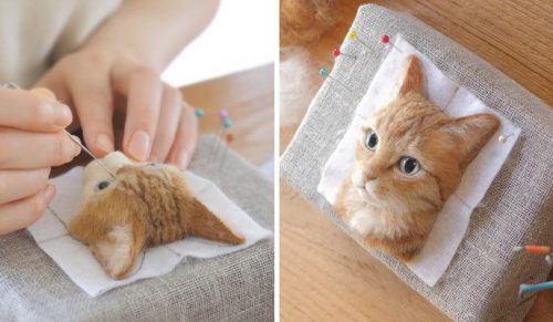 Japońska artystka tworzy realistyczne kocie portrety 3D, a efekt jest perfekcyjny!