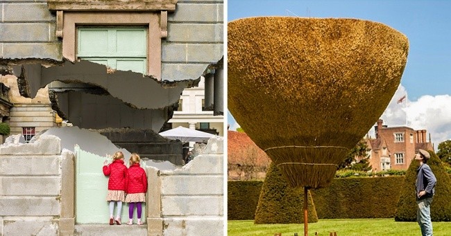 Brytyjski artysta tworzy dziwne rzeźby, które zmuszają do podważania rzeczywistości!